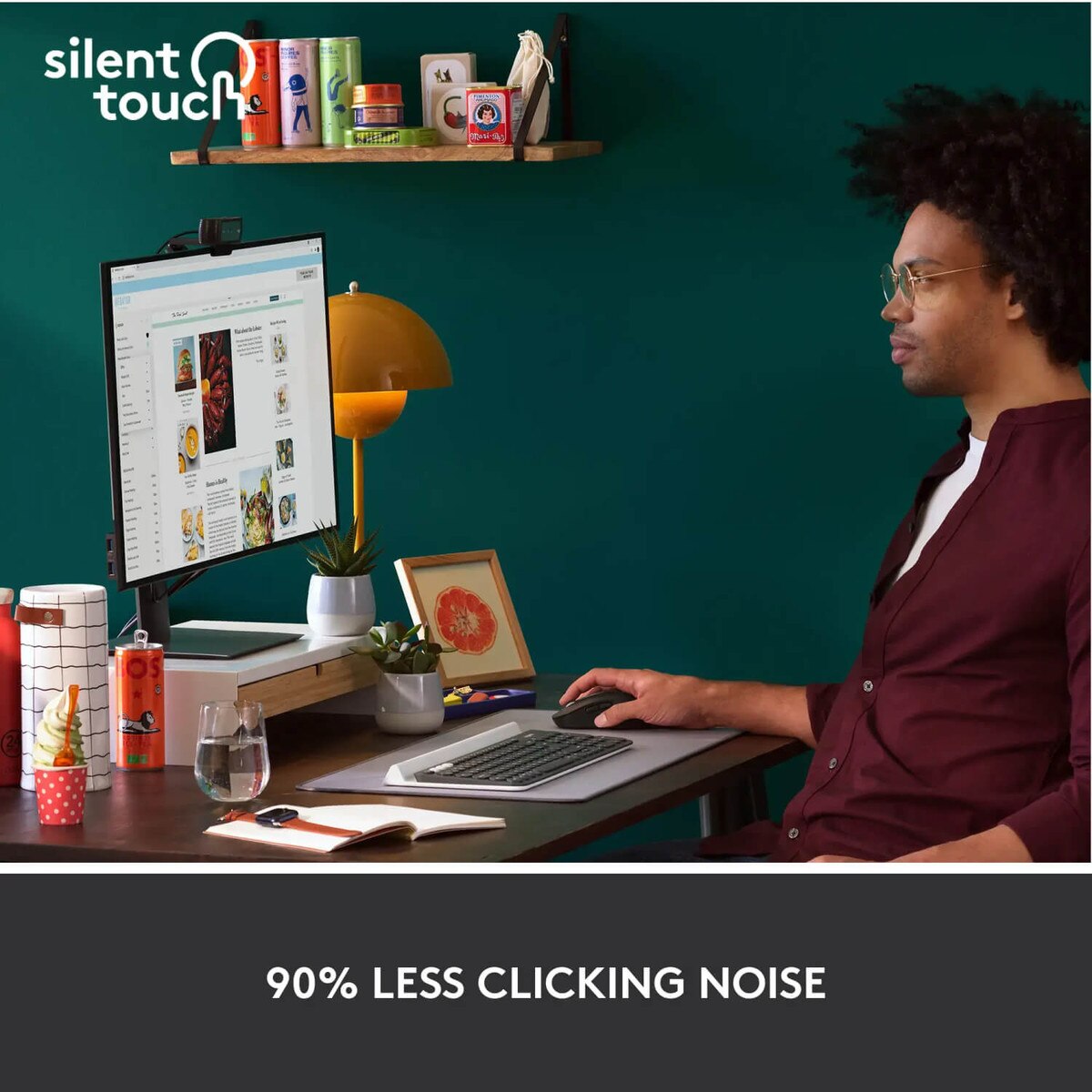 Logitech Signature M650 Silent Bluetooth Mouse - Graphite